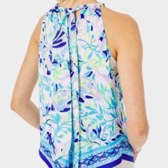 Lily Pulitzer Julien Halter Top| Size S - Picture 2 of 8